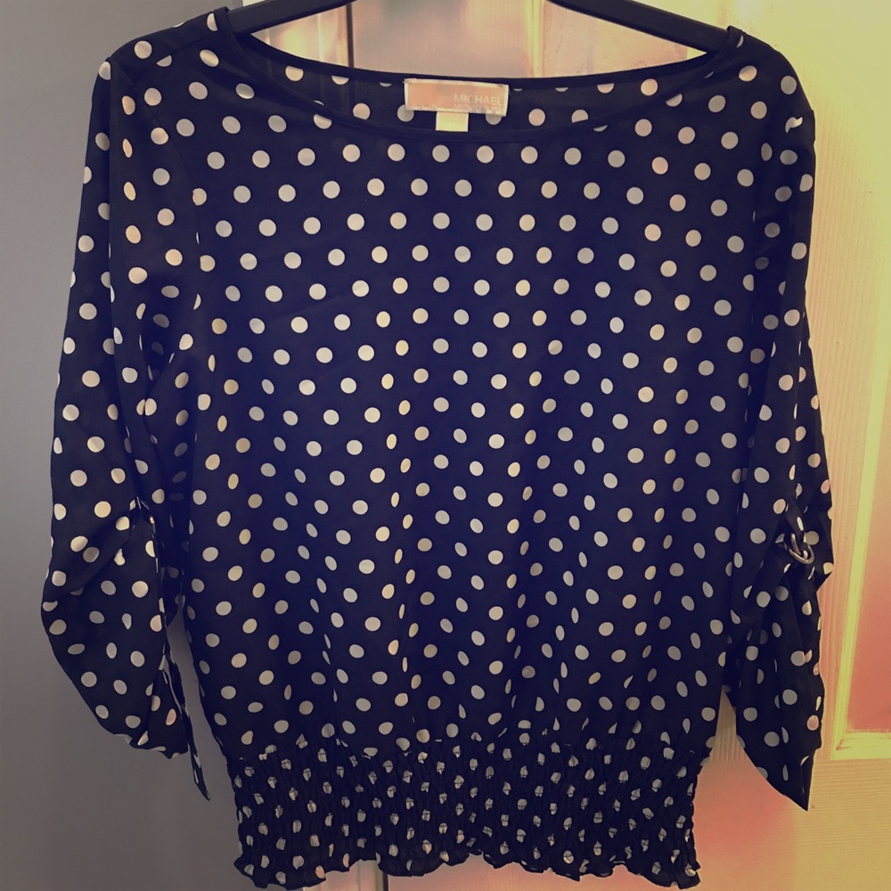 Michael Kors Black/White Top